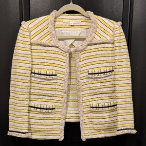 Veronica Beard Cropped Blazer Jacket